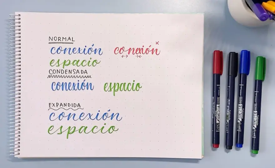 Cómo decorar nombres con lettering y caligrafía sin recargarlos