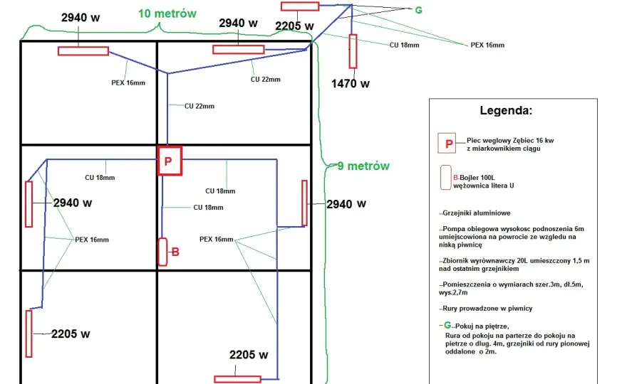 PEX 16 mm czy 20 mm do grzejnika? Wybór średnicy krok po kroku