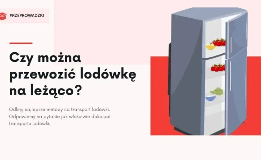 Transport zamrażarki na leżąco? Bezpieczne zasady i czas oczekiwania