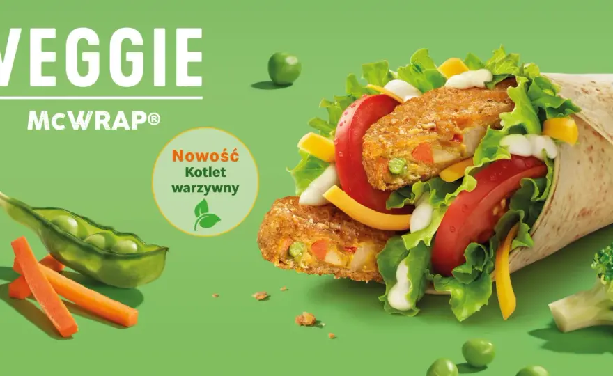 Veggie McWrap: Skład, Kalorie i Alergeny - Sprawdź!