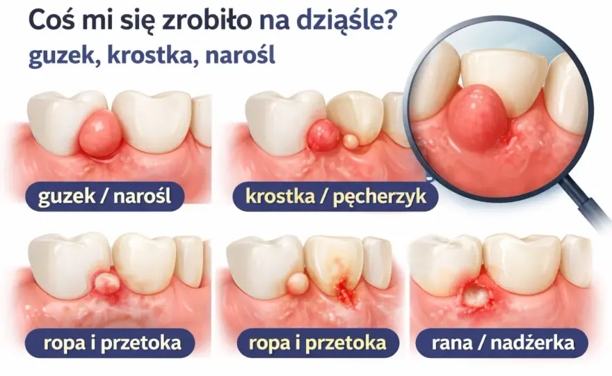 Ziarnina w zębie - gojenie czy choroba? Rozpoznaj problem!