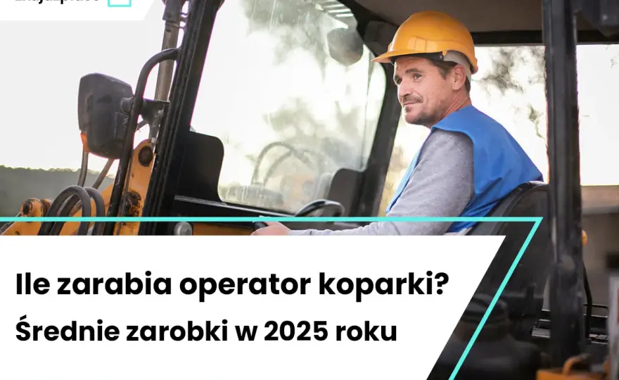 Ile zarabia operator koparki w Niemczech? Zarobki netto i brutto