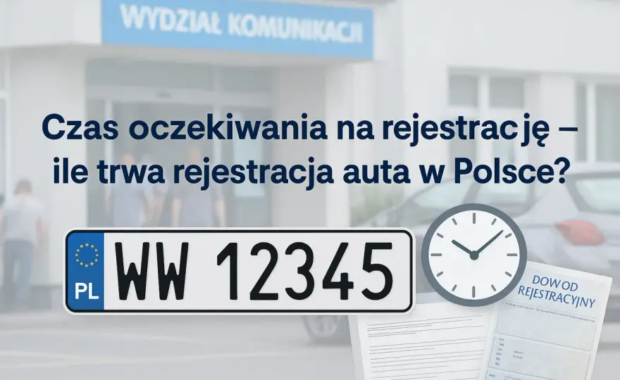 Ile trwa rejestracja auta online? Sprawdź realny czas oczekiwania