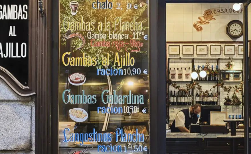 Cenar barato en Madrid - Sitios con encanto y trucos para ahorrar