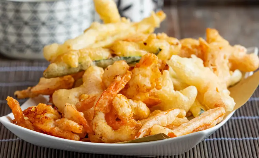 Tempura di gamberi croccanti - ricetta facile e leggera