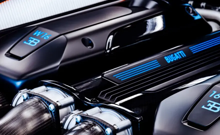 Bugatti Chiron - Jak okiełznać 1500 KM? Poznaj fenomen silnika W16