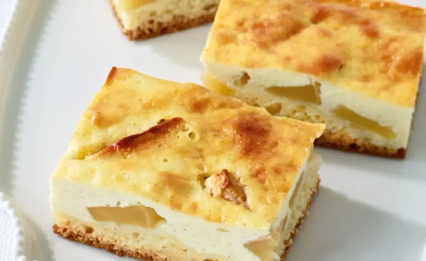 Apfelkuchen mit Quark in Kastenform - So wird er perfekt!
