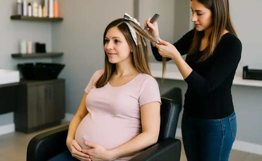 Décoloration enceinte, balayage ou racines ? Les bons réflexes