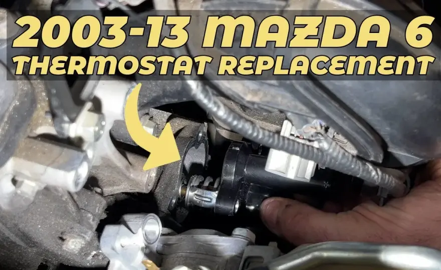 Gdzie jest termostat w Mazda 6 2.0 diesel? Oto, co musisz wiedzieć