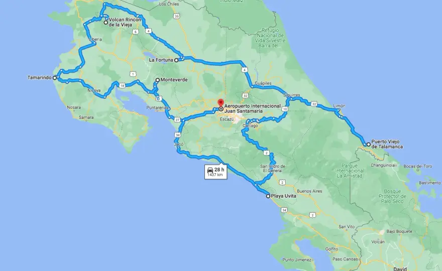 Viaje a Costa Rica - Guía para planificar sin estrés