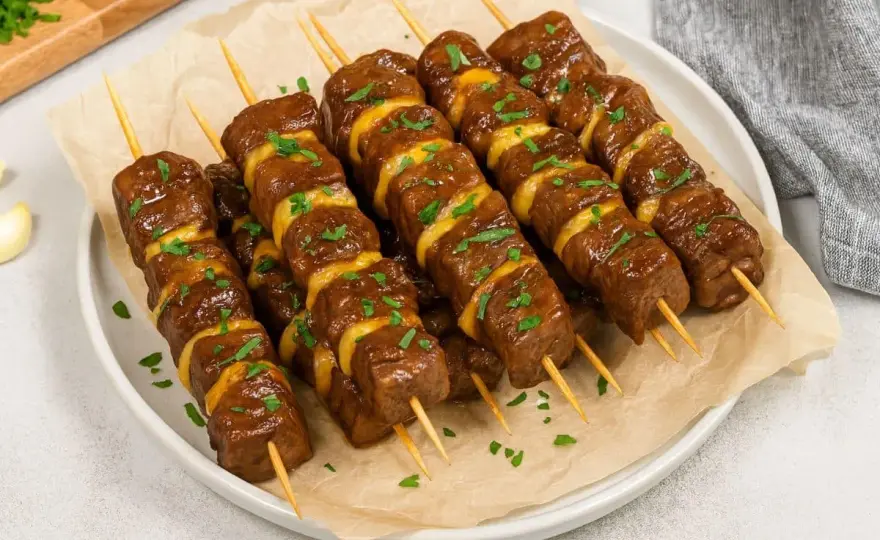 Brochettes bœuf-fromage parfaites - Le secret d'une cuisson réussie