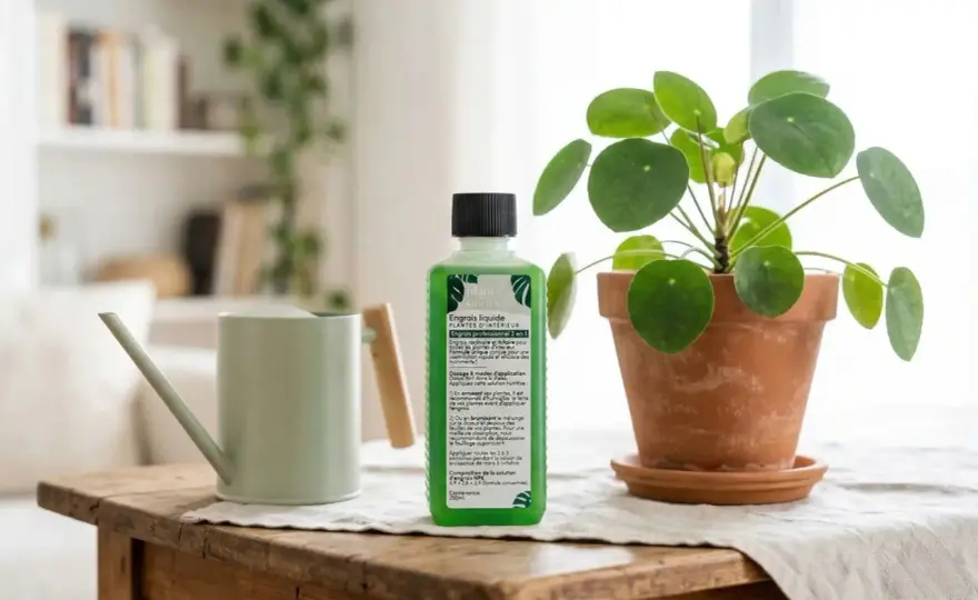 Engrais naturel pour plante verte d'intérieur - le bon dosage