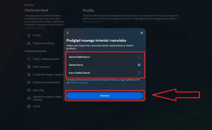 Zmiana nazwy na Facebooku - Jak zrobić to dobrze?