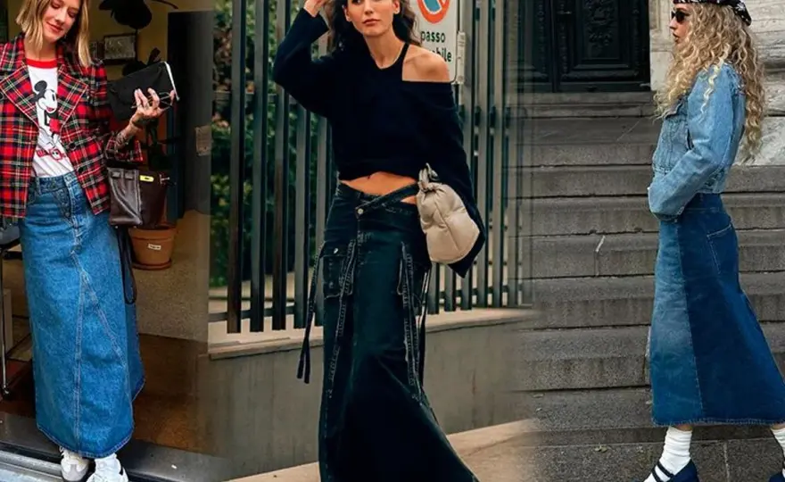 Falda vaquera larga: Tu guía experta para looks de impacto