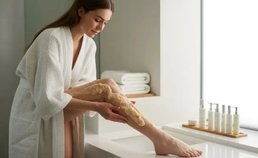 Jaki peeling przed samoopalaczem, aby uniknąć smug i plam?