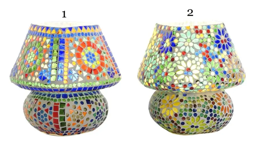Lámparas de cristales de colores: elige la perfecta para tu hogar