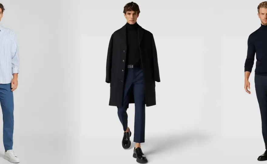 Dunkelblaue Hose kombinieren - Der ultimative Style-Guide