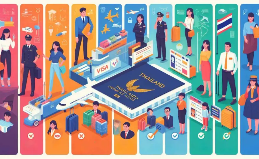 Thailand-Visum für Deutsche - Einreise und Visaoptionen