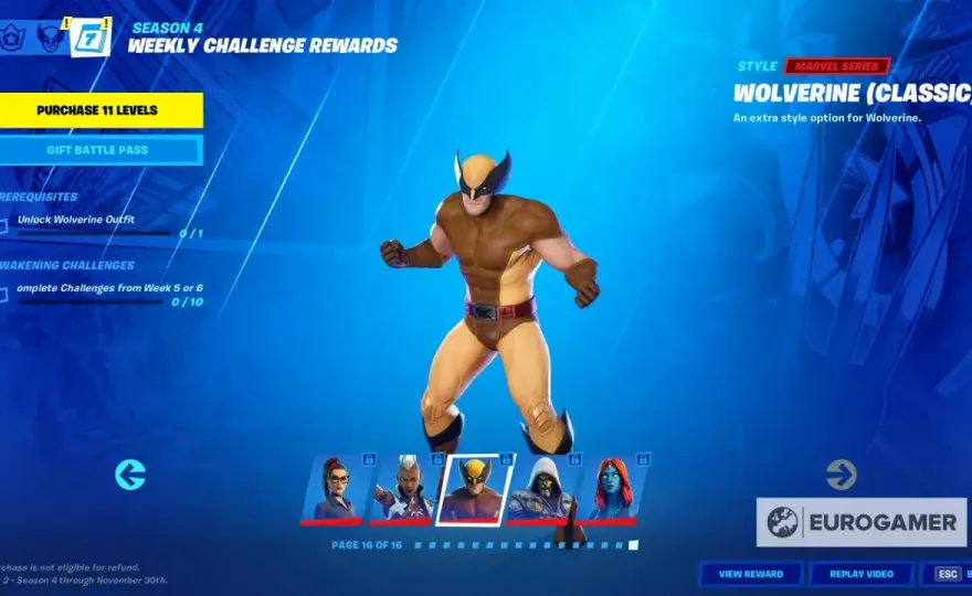 Wolverine w Fortnite - Co warto kupić i jak nim grać?