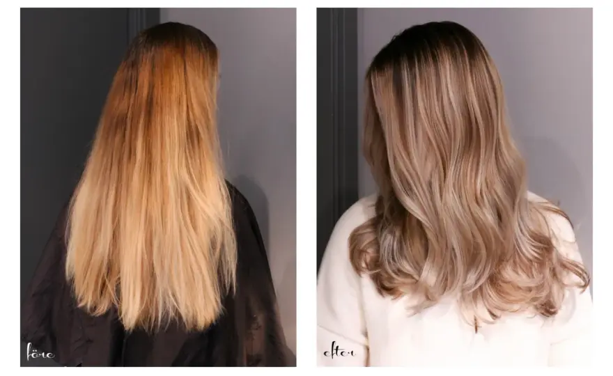 Mellanblond toning på blekt hår - Så lyckas du hemma