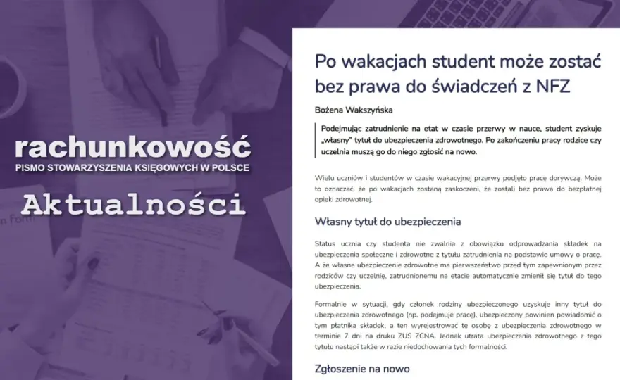 Ubezpieczenie zdrowotne - uniknij przerw po zmianie pracy