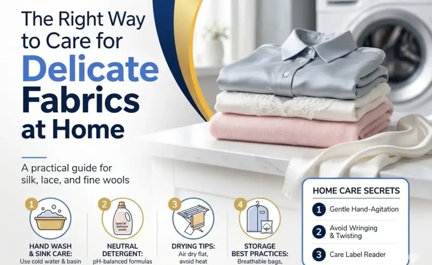 Delicate Fabrics - Wash, Sew, & Care Without Damage