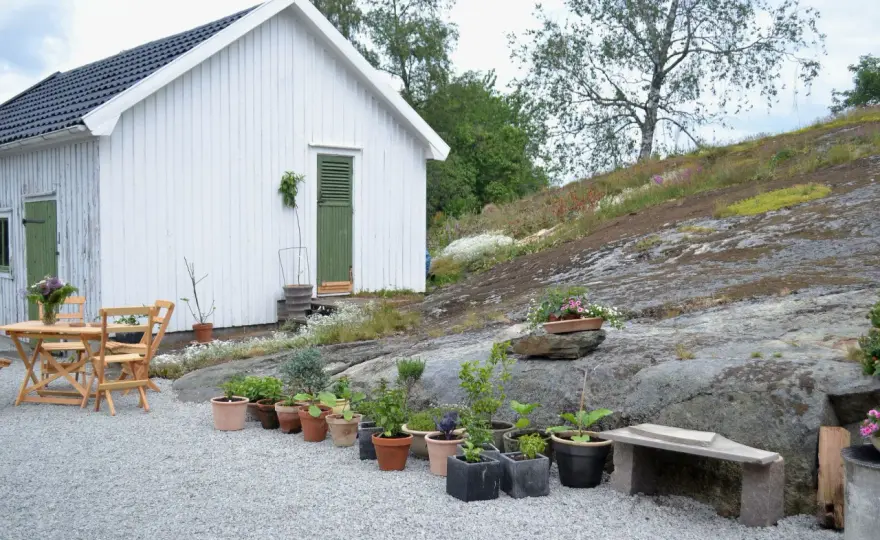 Välj rätt grus till grusgången vid altan och uteplats