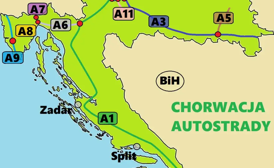 Ile kosztuje autostrada w Chorwacji? Cennik, ENC i zmiany 2027