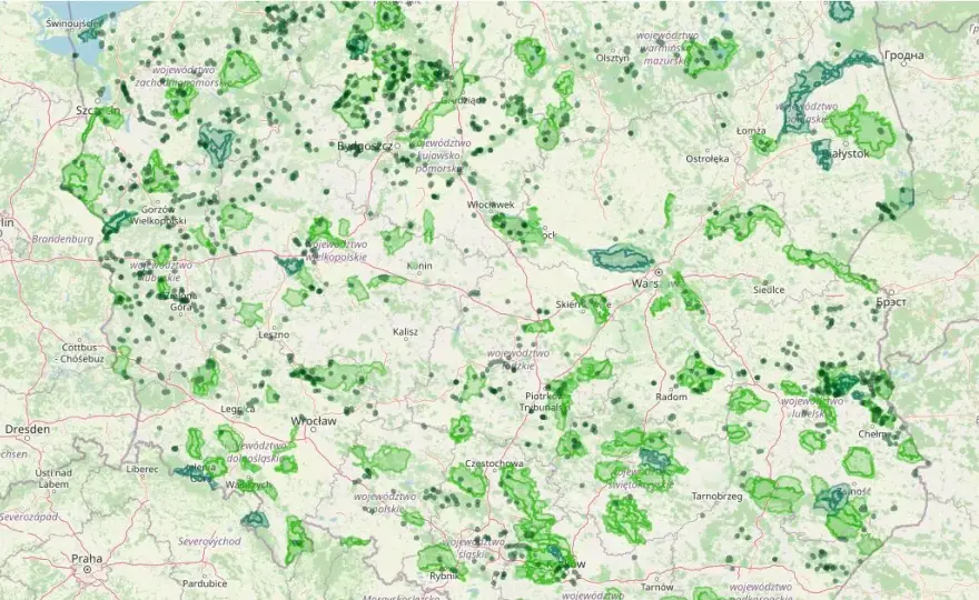 Mapa rezerwatów przyrody w Polsce - odkryj unikalne ekosystemy