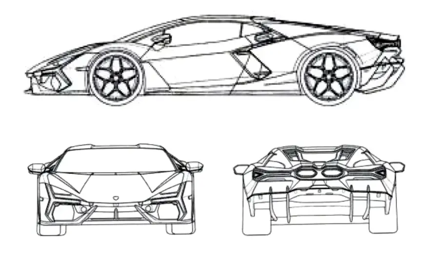 Jak narysować Lamborghini - proste kroki do perfekcyjnego rysunku