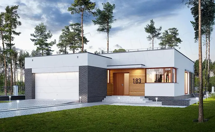 Nowoczesne projekty domów z płaskim dachem – wady, zalety i inspiracje