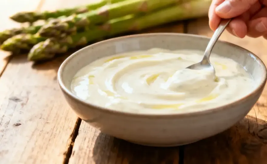 Sauce hollandaise légère - la version qui tient vraiment