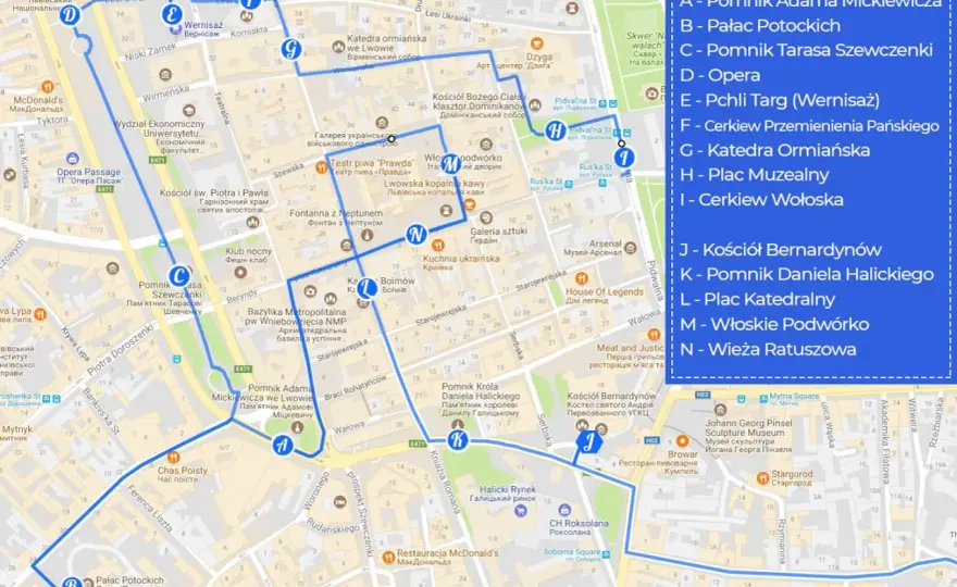 Lwów - zwiedzanie bez pośpiechu. Gotowa trasa i wskazówki