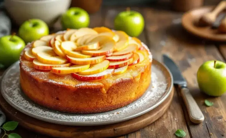 Moelleux aux pommes parfait - Le secret d'une mie fondante