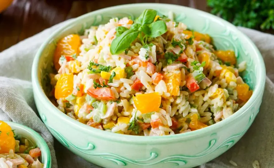 Reissalat mit Mandarinen - So gelingt er perfekt!
