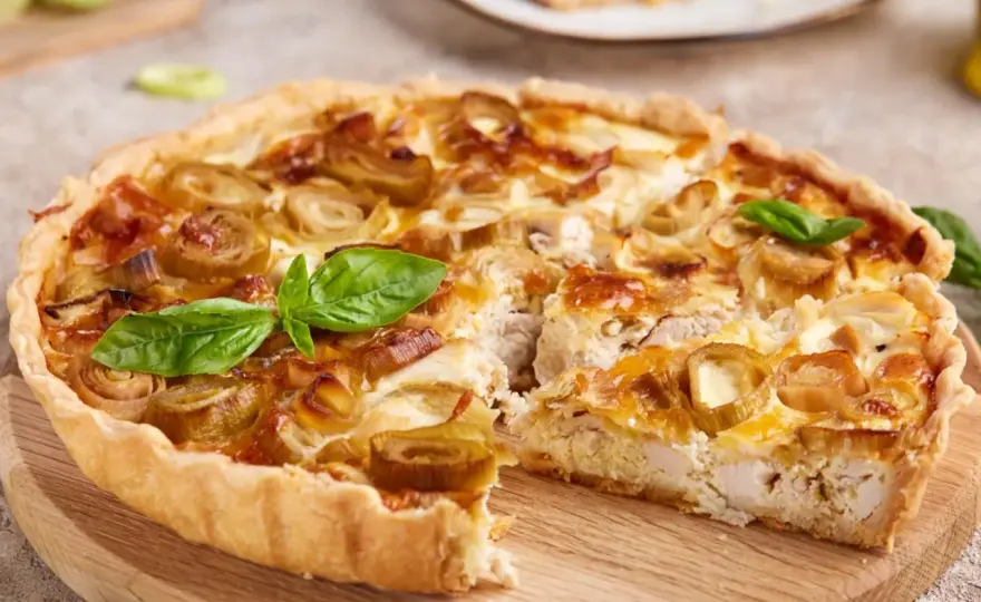 Tarta z porem – przepis na idealny smak i kruchy spód