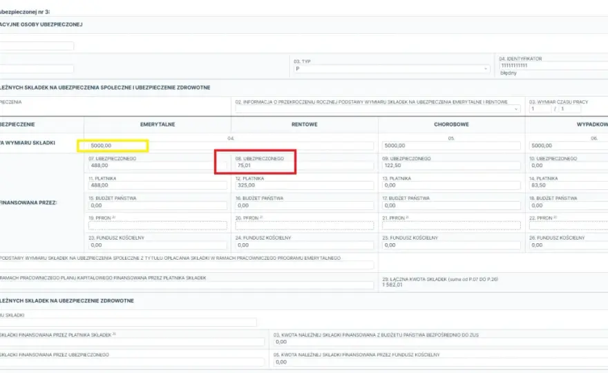 Informacja dla ubezpieczonego - Czy Twoje składki ZUS są poprawne?