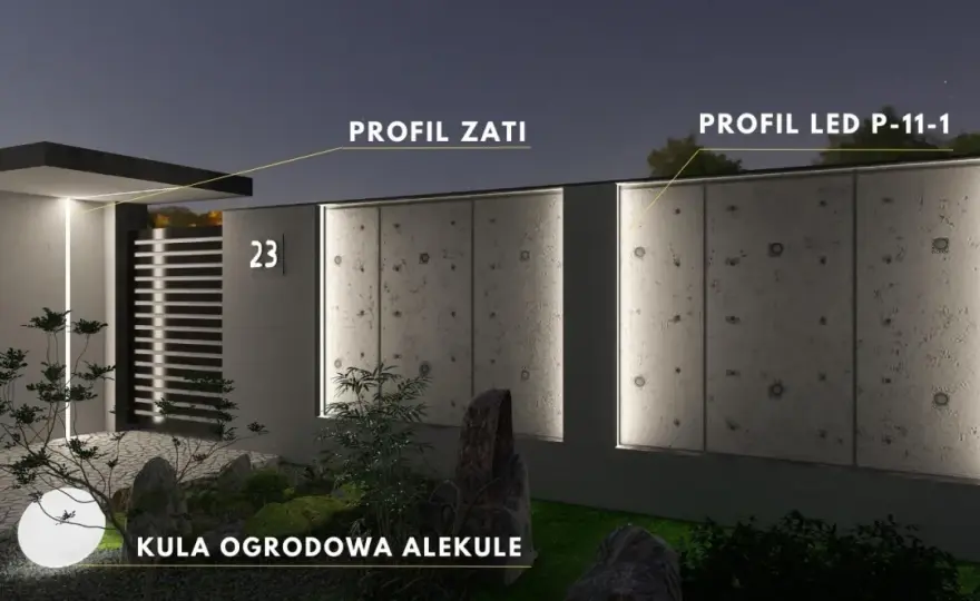 Nowoczesne oświetlenie ogrodzenia - Estetyka, bezpieczeństwo, funkcje