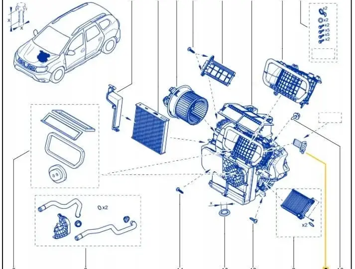 Montaż klimatyzacji w Dacia Duster: kompleksowy proces krok po kroku