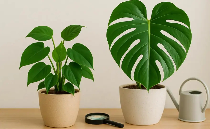 Philodendron oder Monstera? So erkennst du den Unterschied