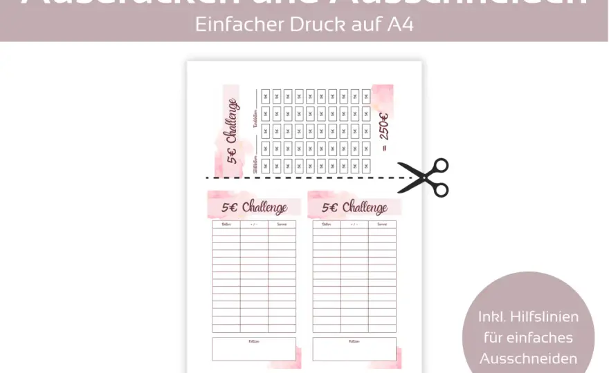 Euro Sparchallenge - So sparst du wirklich erfolgreich