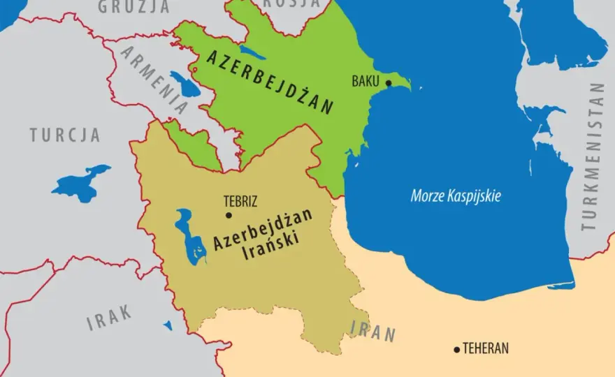 Gdzie leży Azerbejdżan? Poznaj jego granice i sąsiadów