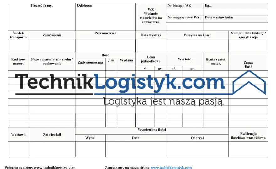 WZ - Co to jest? Klucz do sprawnego zarządzania towarem