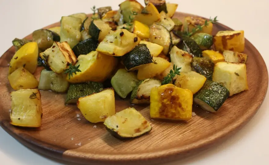 Courgettes rôties parfaites - La recette anti-molle!
