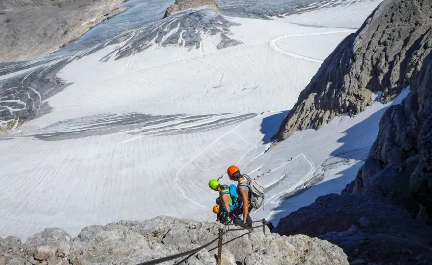 Dachstein Super Ferrata - Route, Anspruch und Planung