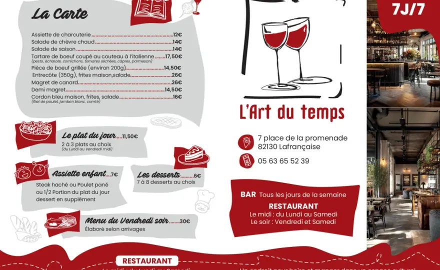 Menu de réception parfait - L'art de la présentation