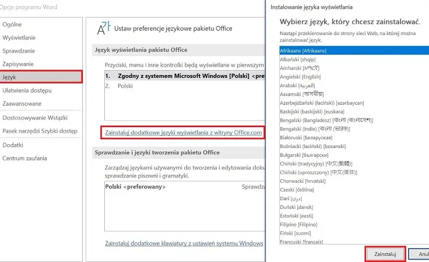 Jak zmienić język Excela i uniknąć problemów z ustawieniami