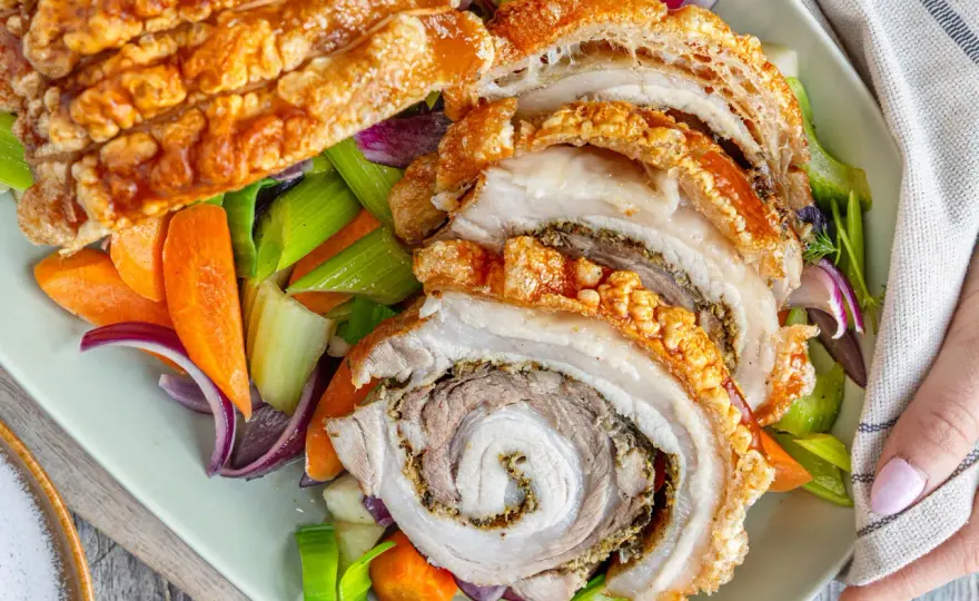 Porchetta: Das Geheimnis des perfekten italienischen Rollbratens