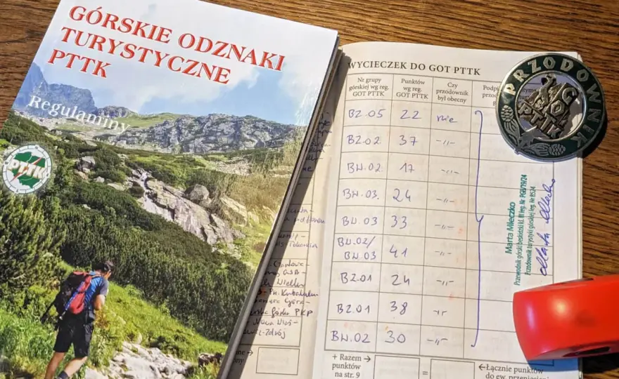 GOT PTTK w Bieszczadach - Jak zdobywać punkty z Wetliny?