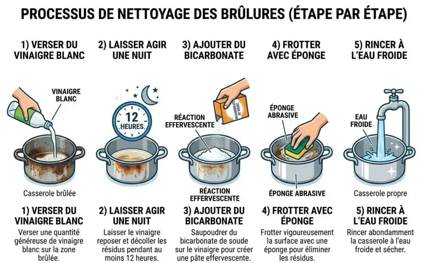 Vinaigre blanc sur poêle antiadhésive - Le guide complet